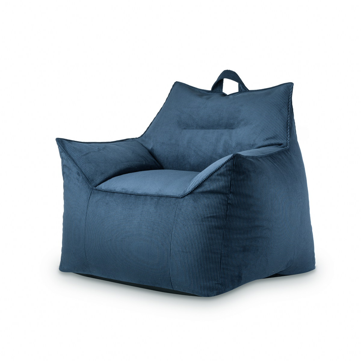 כורסא לילדים מבד קורדרוי דגם ג&#39;יימס כחול ג&#39;ינס